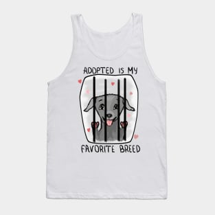 Adopted is my favorite breed Tank Top